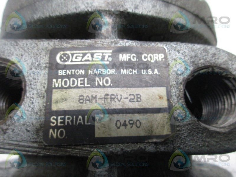 GAST 8AM-FRV-2B PUMP  UNMP