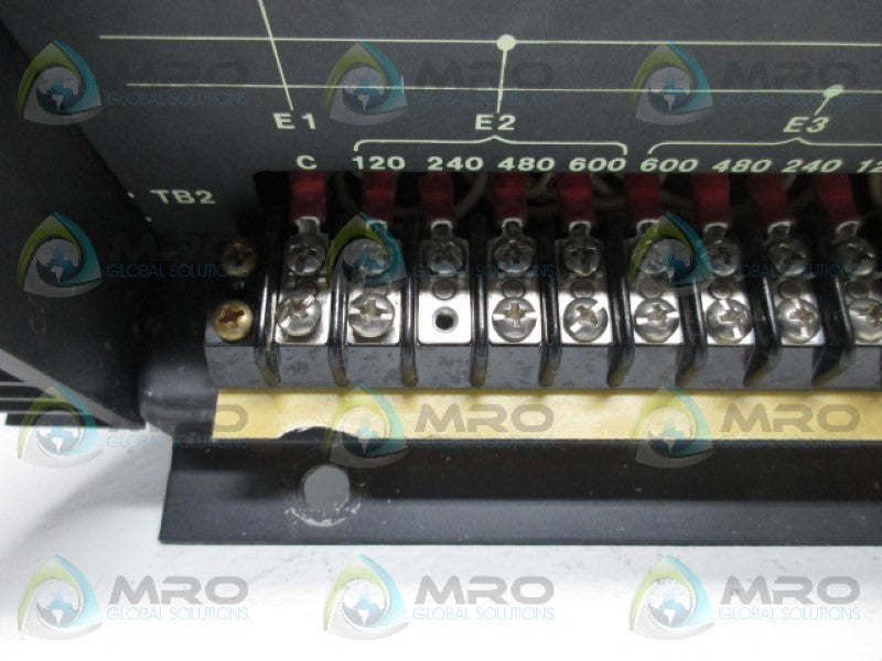 BASLER ELECTRIC SSR125-12 STATIC VOLTAGE REGULATOR  UNMP