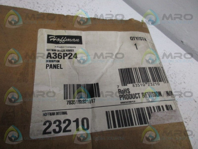 HOFFMAN A36P24 PANEL * FACTORY SEALED *