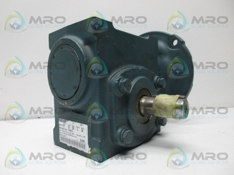 DODGE 17Q20L56 GEAR REDUCER RATIO 20:1 * NEW NO BOX  *