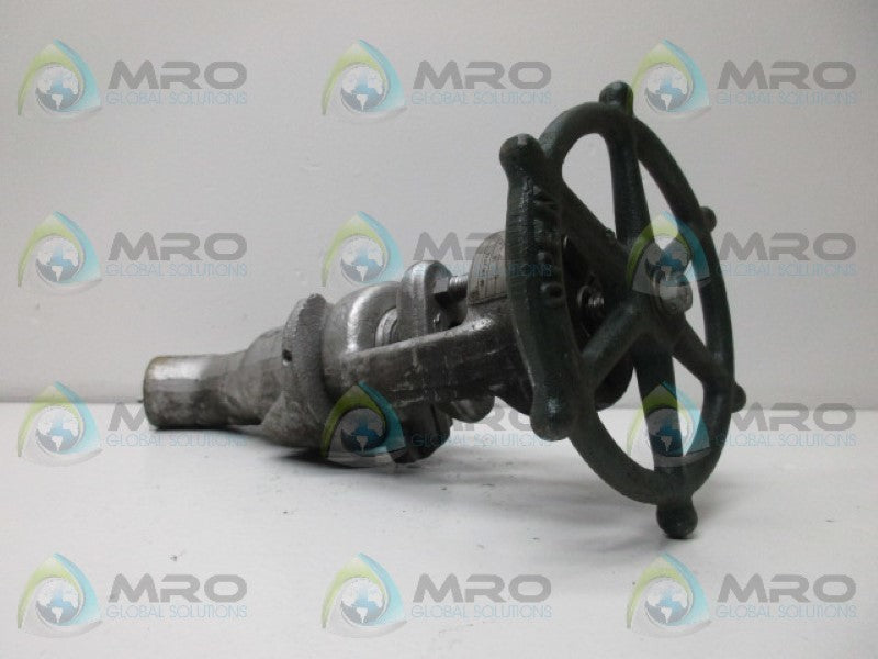 ROCKWELL-EDWARD 66224 GLOBE VALVE 1/2"  UNMP