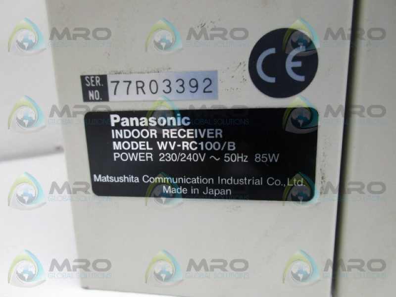 PANASONIC WV-RC100/B INDOOR RECIEVER  NSNP