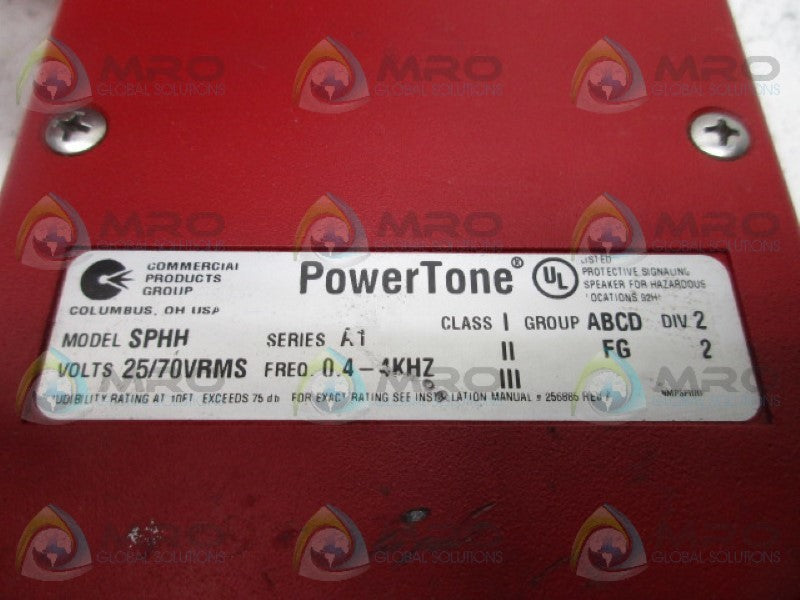 COMMERCIAL PRODUCTS SPHH POWERTONE HORN  UNMP