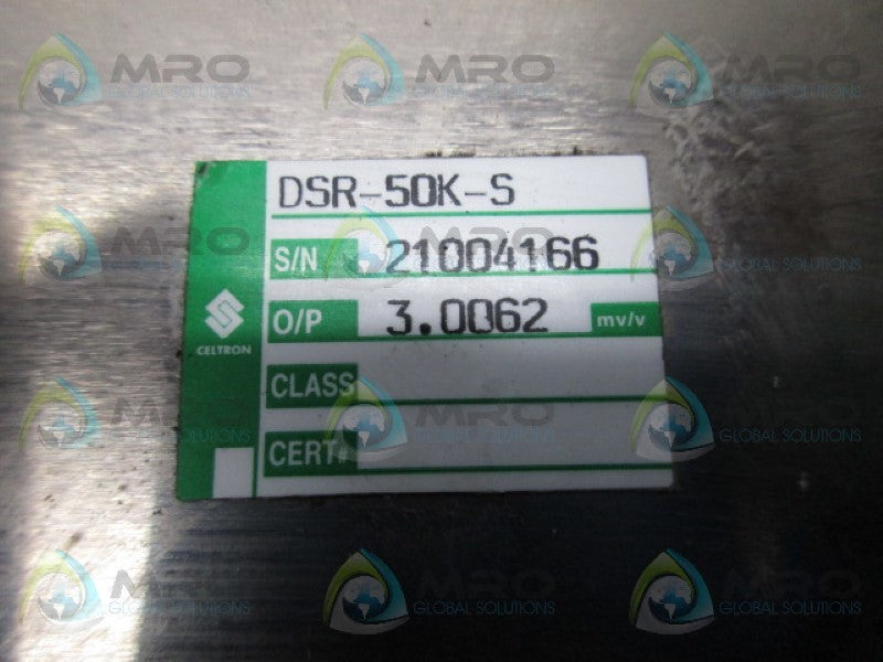 CELTRON DSR-50K-S LOADCELL  UNMP