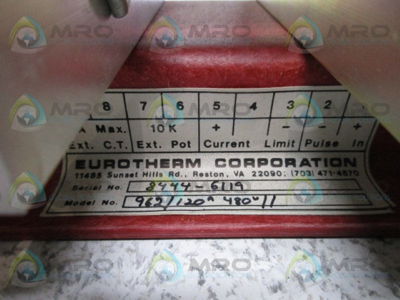 EUROTHERM 962/120A480V// POWER UNIT  NSNP