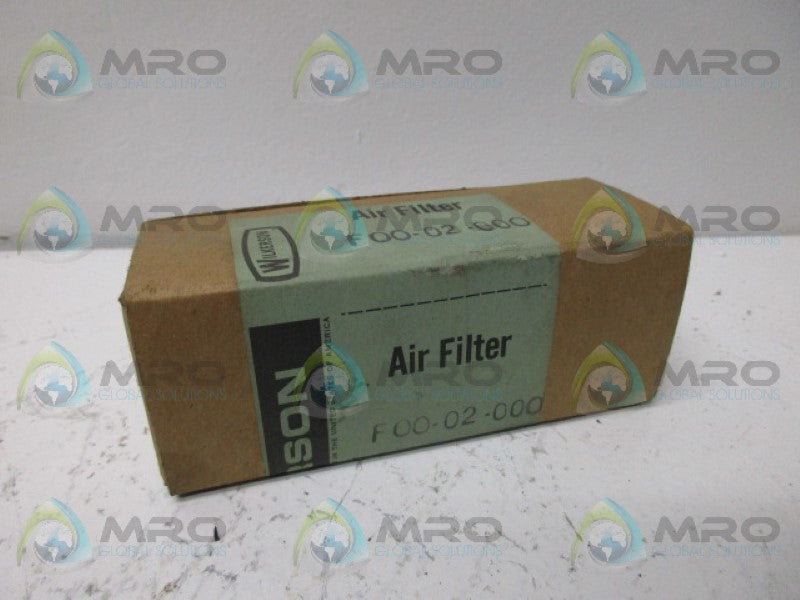 WILKERSON FILTER F00-02-000 *NEW IN BOX*