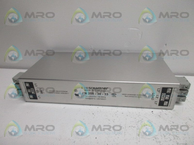 SCHAFFNER FN258-30-33 FILTER POWER LINE  NSMP