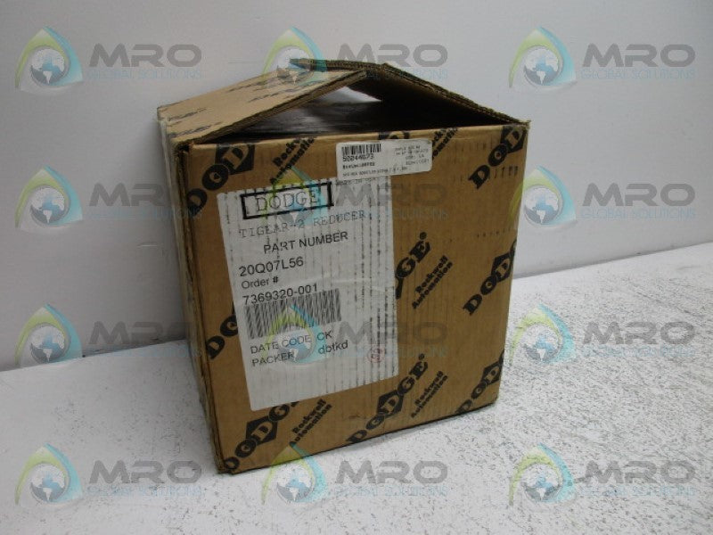 DODGE 20Q07L56 GEAR REDUCER RATIO 07:1  NSMP