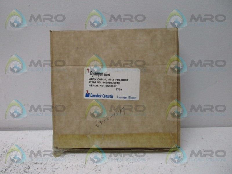 DYNAPAR 14006070010 CABLE ASSEMBLY *NNEW IN BOX *