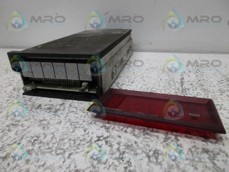 DYNAPAR AA1516APABB10000 TOTALIZER  UNMP