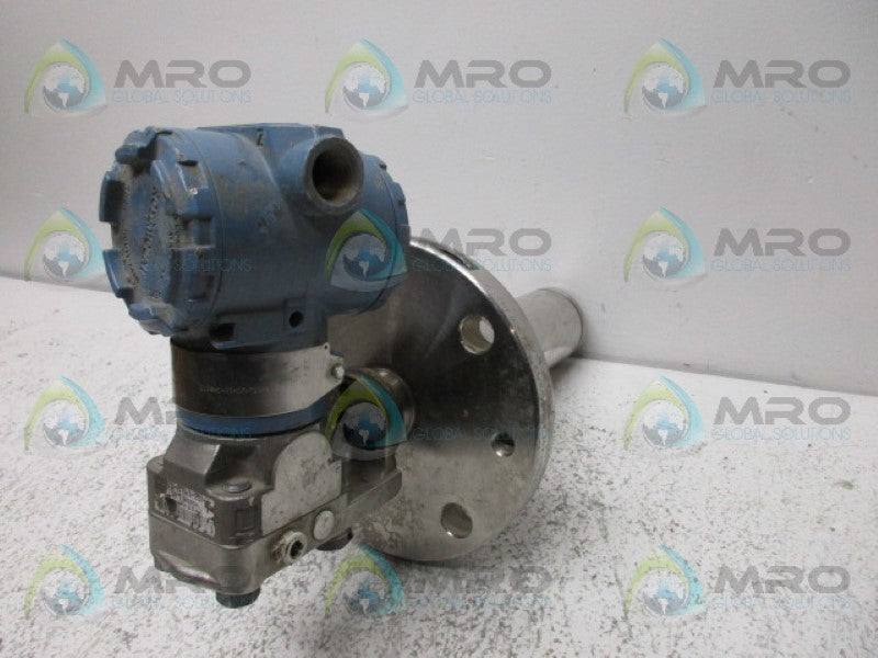 ROSEMOUNT 3051CG4A22A1AS1 PRESSURE TRANSMITTER (AS PICTURED)  UNMP