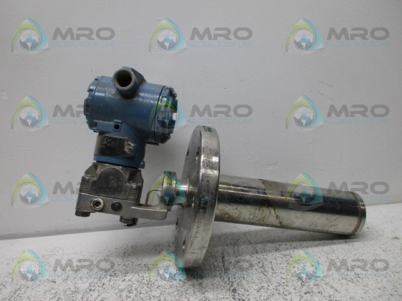 ROSEMOUNT 3051CG4A22A1AS1 PRESSURE TRANSMITTER (AS PICTURED)  UNMP