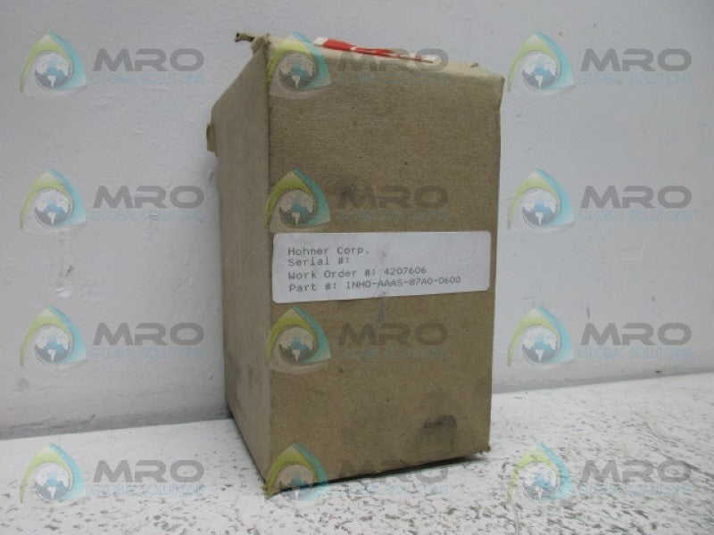 HOHNER INHO-AAAS-87AO-0600 ENCODER  NSMP