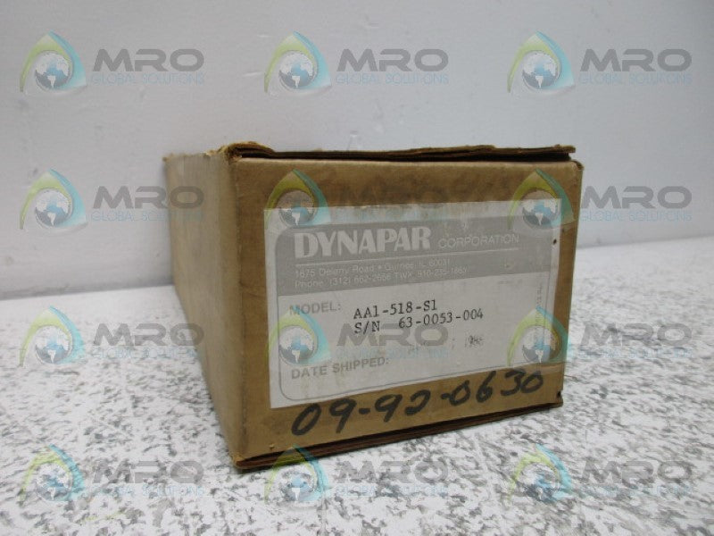 DYNAPAR AA1-518-S1 TOTALIZER  NSMP