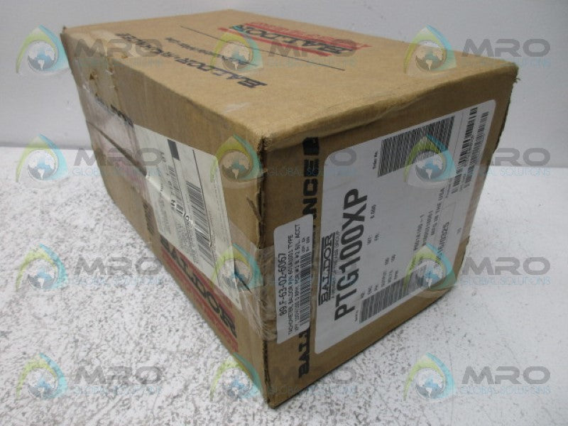 BALDOR PTG100XP TACH GENERATOR * FACTORY SEALED *