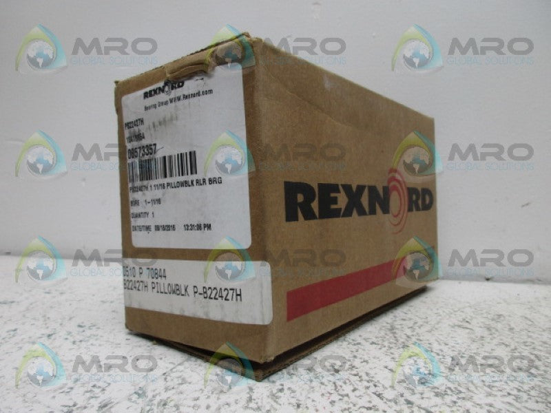 REXNORD PB22427H PILLOW BLOCK BEARING * FACTORY SEALED *