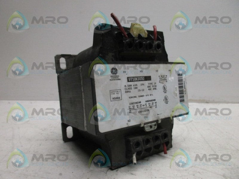 GENERAL ELECTRIC 9T58K005 TRANSFORMER  UNMP