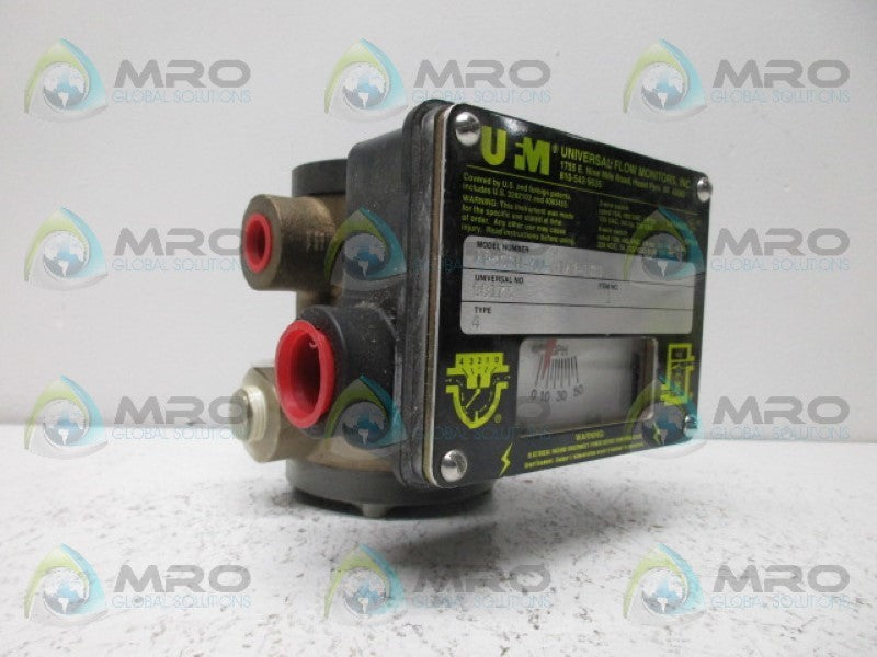 UFM WP50GH-4U-A1WR-10D FLOW RATE INDICATOR  NSNP