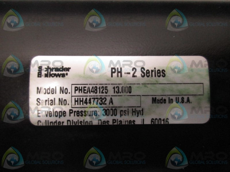 SCHRADER BELLOWS PHEA4812513.00 CYLINDER  NSNP