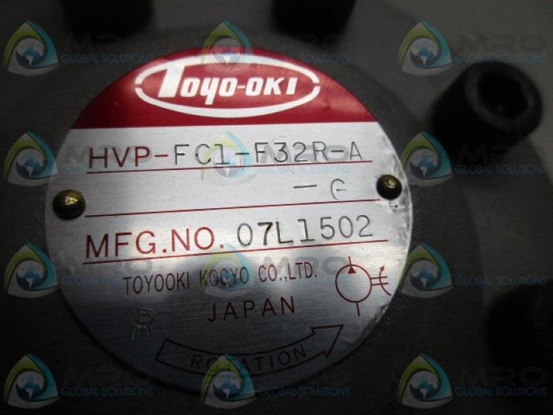 TOYO-OKI HVP-FC1-F32R-A-G VANE PUMP  NSNP