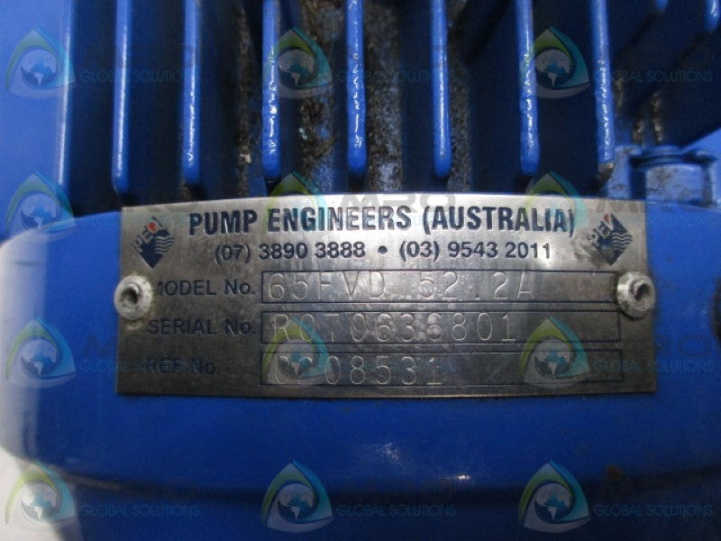 EBARA PUMP 65FVD52.2A PUMP  NSNP