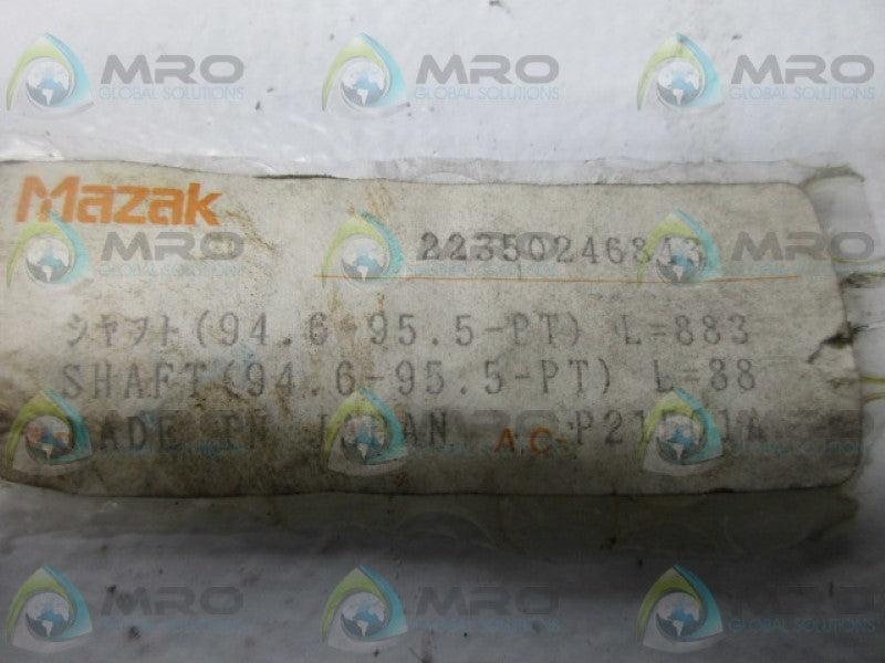 MAZAK 22350246843 SHAFT  NSNP