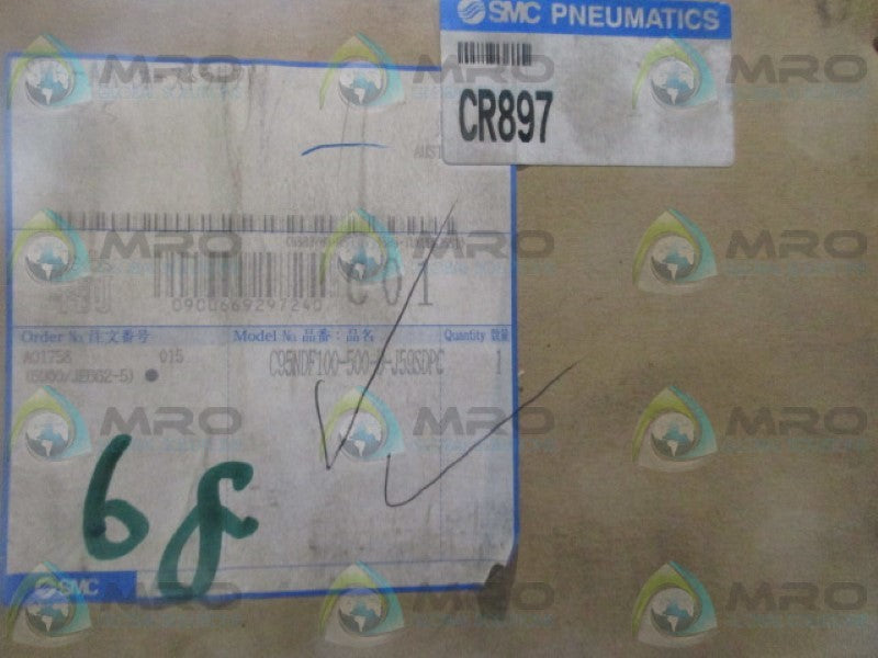SMC C95NDF100-500-D-J59SDPC AIR CYLINDER  NSFS