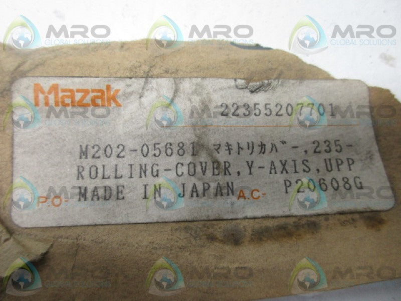 MAZAK 22355207701 ROLLING COVER  NSNP