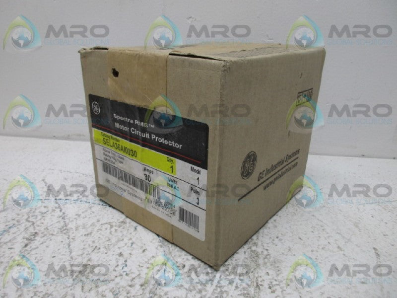 GENERAL ELECTRIC SELA36AI0030 CIRCUIT BREAKER * FACTORY SEALED *