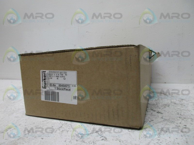 BURKERT 00454573 SOLENOID VALVE  NSMP