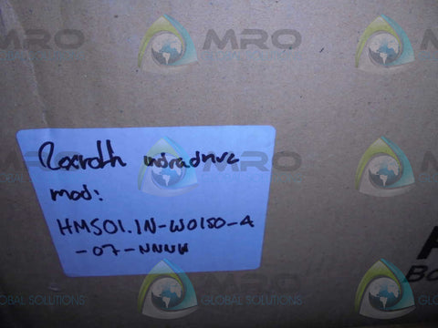 REXROTH INDRAMAT HMS01.1N-W150-A-07-NNNN * NEW IN BOX *