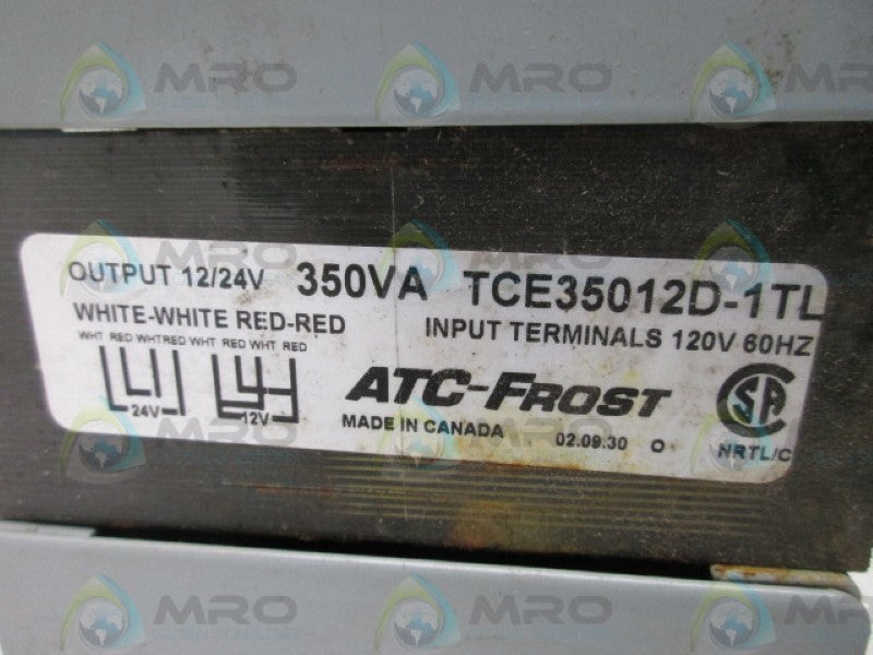 ATC-FROST TCE35012D-1TL TRANSFORMER (AS PICTURED)  NSNP
