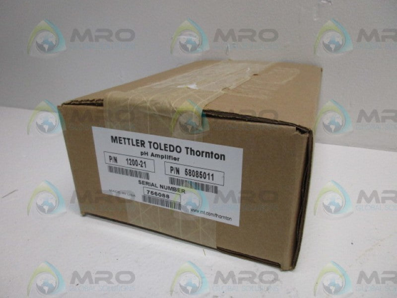 METTLER TOLEDO 1200-21 PH AMPLIFIER * FACTORY SEALED *