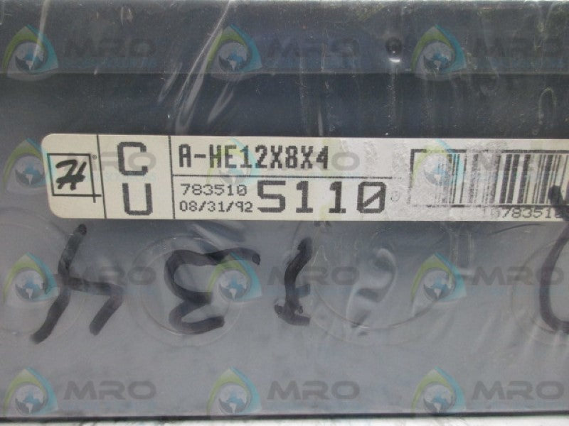 HOFFMAN A-HE12X8X4 ENCLOSURE * NEW IN ORIGINAL PACKAGE *