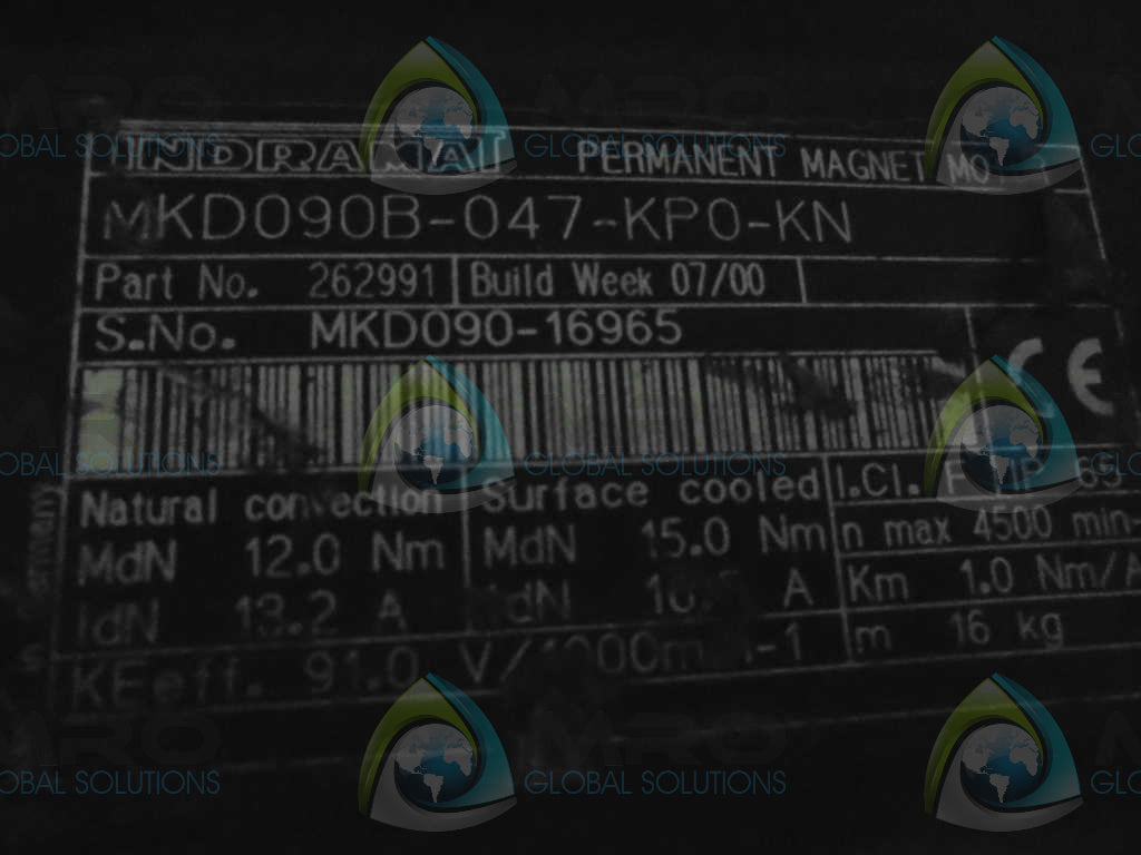 INDRAMAT MKD090B-047-KP0-KN SERVO MOTOR *NEW NO BOX*