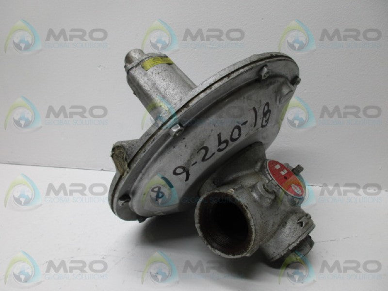 NORTH AMERICAN 7349-G-3 GAS REGULATOR * USED*