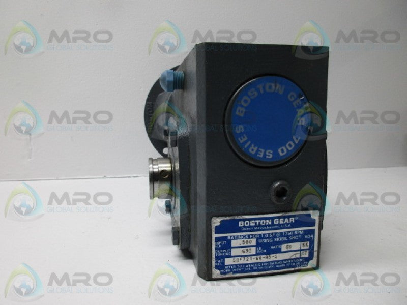 BOSTON GEAR SRF721-60-B5-G RATIO 60 KK GEAR REDUCER  NSNP