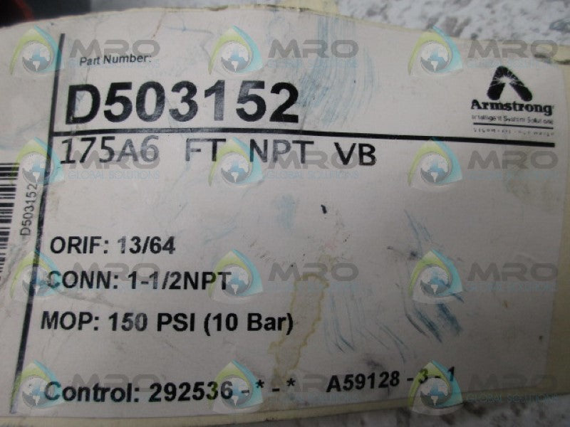 ARMSTRONG 175A6 STEAM TRAP  NSNP