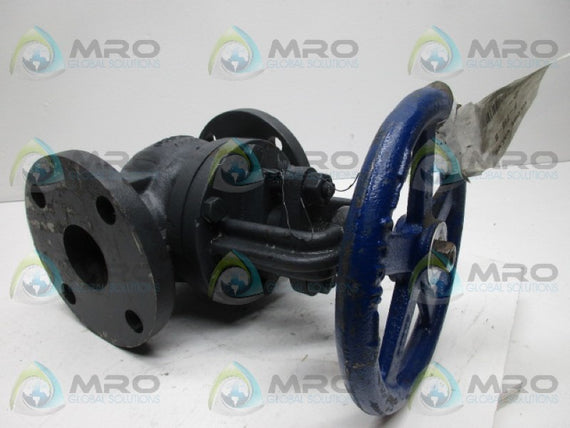 NIBCO F-718-B GLOBE VALVE 2" * NEW NO BOX *