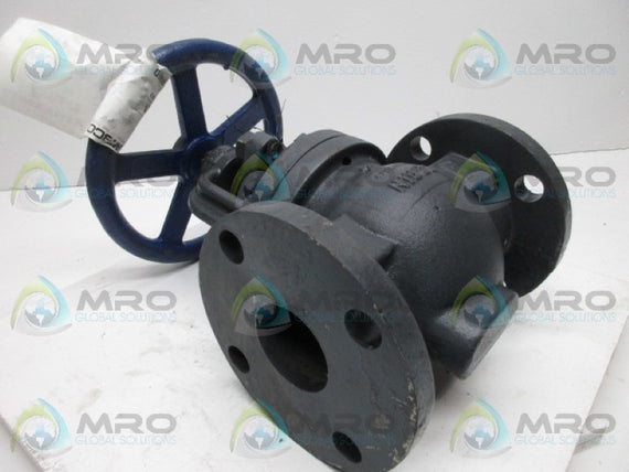 NIBCO F-718-B GLOBE VALVE 2" * NEW NO BOX *