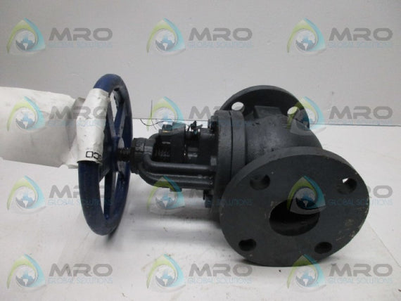 NIBCO F-718-B GLOBE VALVE 2" * NEW NO BOX *