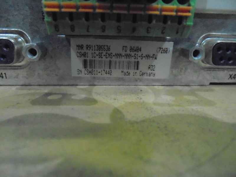 REXROTH INDRAMAT CSH01.1C-SE-ENS-NNN-NNN-S1-S-NN-FW NSMP