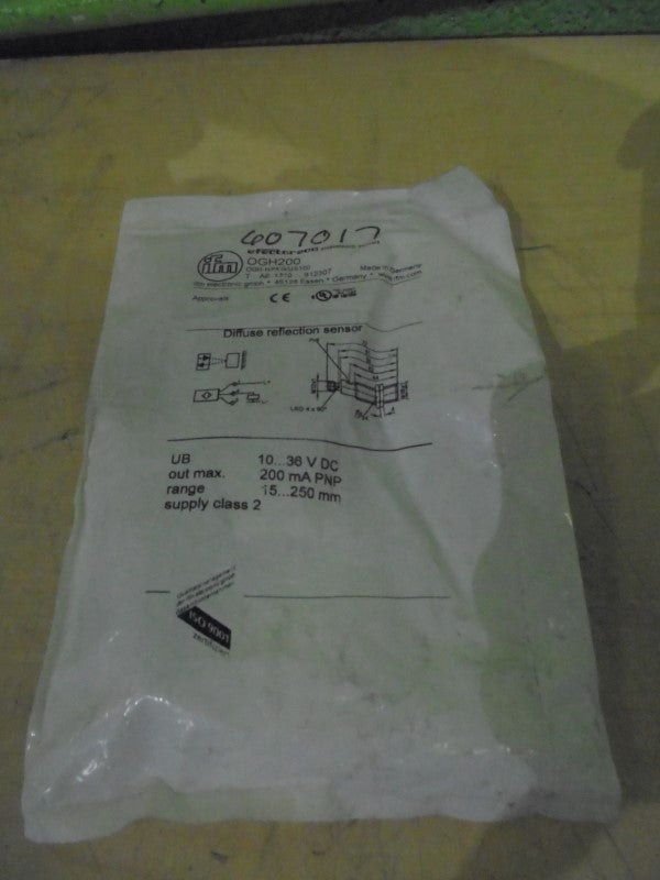 IFM EFECTOR OGH200 (OGH-HPKG/US100) NSMP