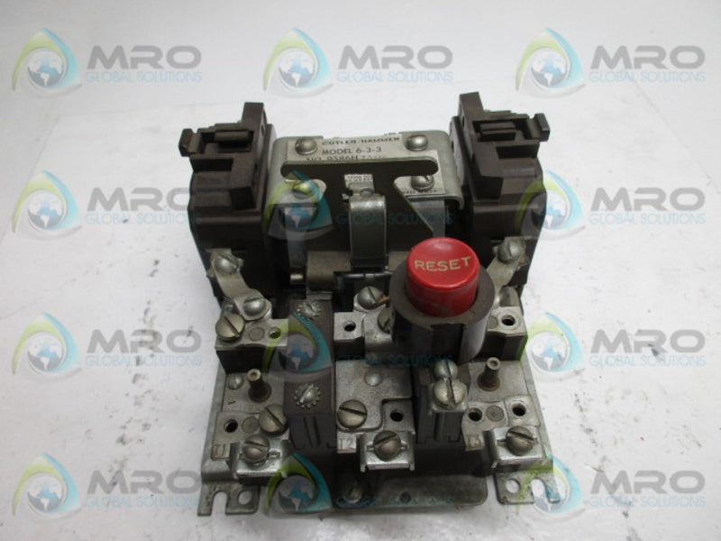 CUTLER HAMMER MODEL 6-3-3 9586H7041G CONTACTOR  UNMP