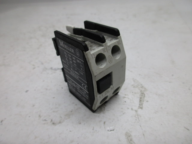 KLOCKNER MOELLER 11DILM AUXLIARY CONTACT BLOCK * USED *