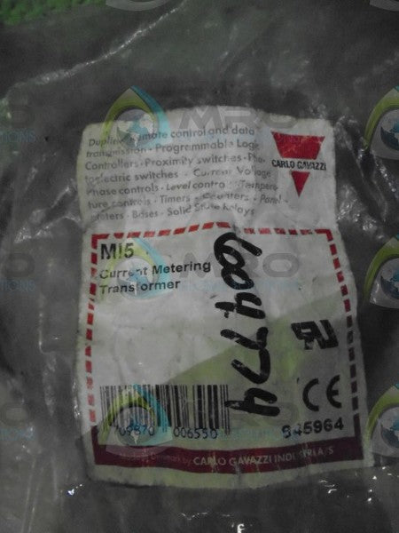 CARLO GAVAZZI M15 CURRENT METERING TRANSFORMER * FACTORY SEAL *