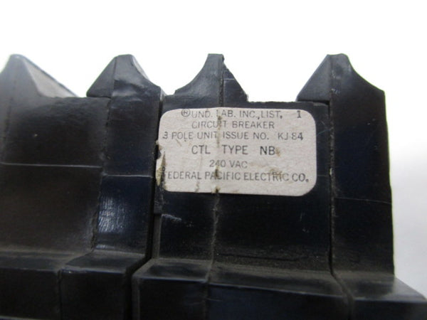 FEDERAL PACIFIC NB315 CIRCUIT BREAKER  UNMP