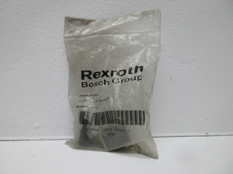 REXROTH 440-201-032-1 (2707) 110V LIGHTED * NEW IN ORIGINAL PACKAGE *