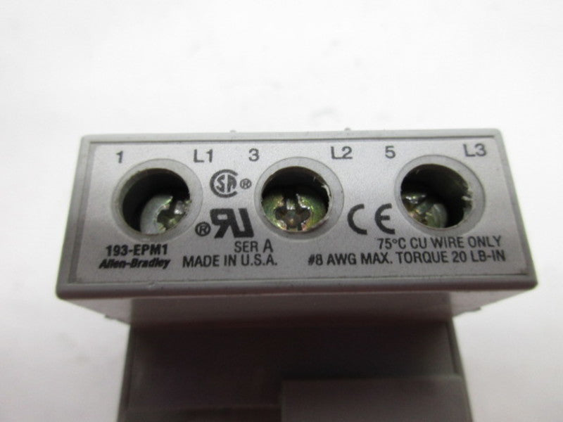 INDUSTRIAL SPARE PART 193-EPM1 SER.A DIN RAIL MOUNT  UNMP