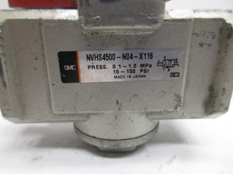 SMC NVHS4500-N04-X116 SHUT OFF VALVE  UNMP